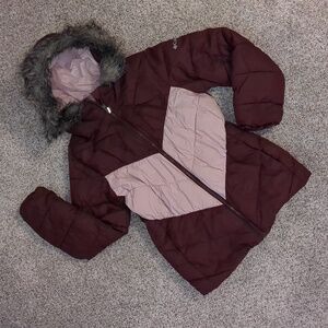 Girl's Columbia Ski Parka (Size M 10/12)